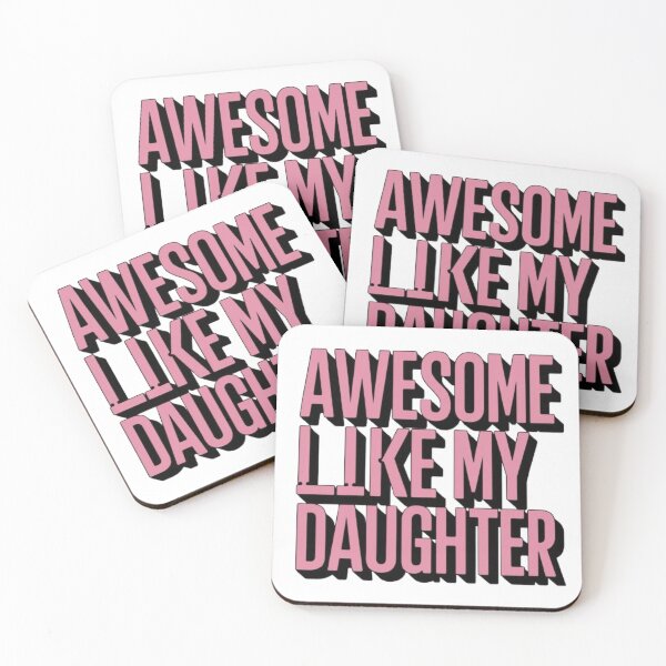 Item preview, Awesome Like My Daughter Gifts Men Funny Fathers Day Dad designed and sold by SztylishDesigns.