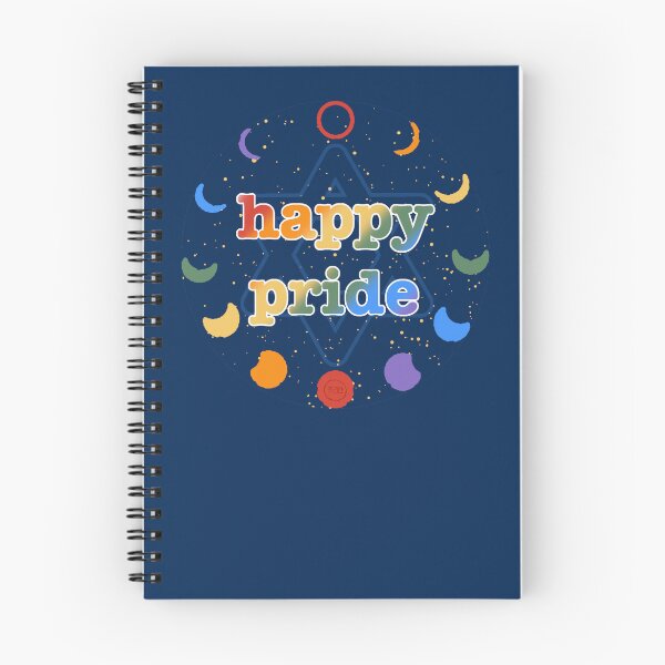 Item preview, pride month starmap happy pride magen david designed and sold by SaharBareket.