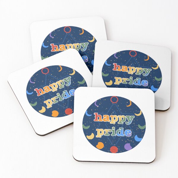 Item preview, pride month starmap happy pride magen david designed and sold by SaharBareket.
