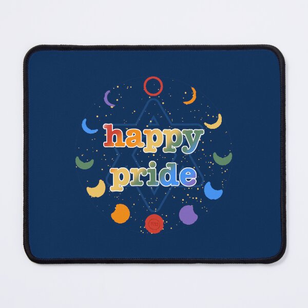 Item preview, pride month starmap happy pride magen david designed and sold by SaharBareket.