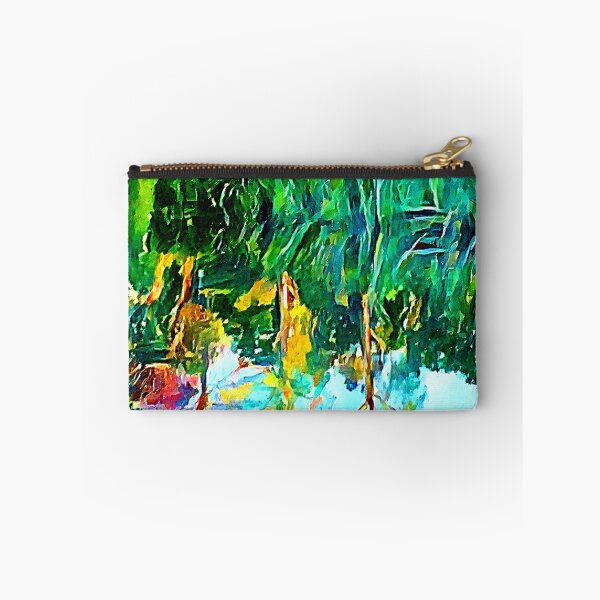 Item preview, Abstract Digital Painting Trees On A River From Walls Of Fame designed and sold by WallsOfFameAust.