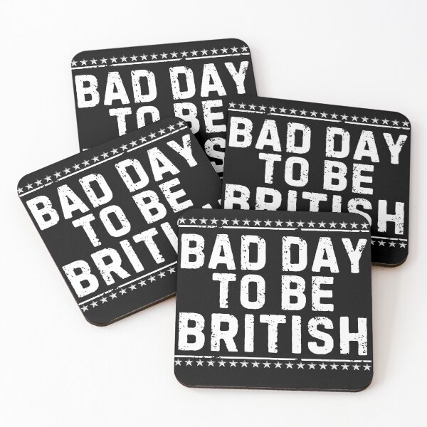 Item preview, Bad Day To Be British Funny Sarcastic Memes Distressed  designed and sold by Idontwannaknow.
