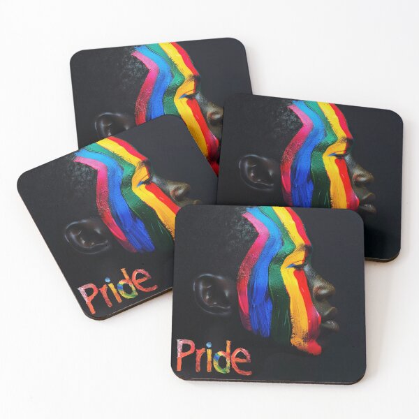 Item preview, Masculine Ebony Pride designed and sold by FacesofAI.