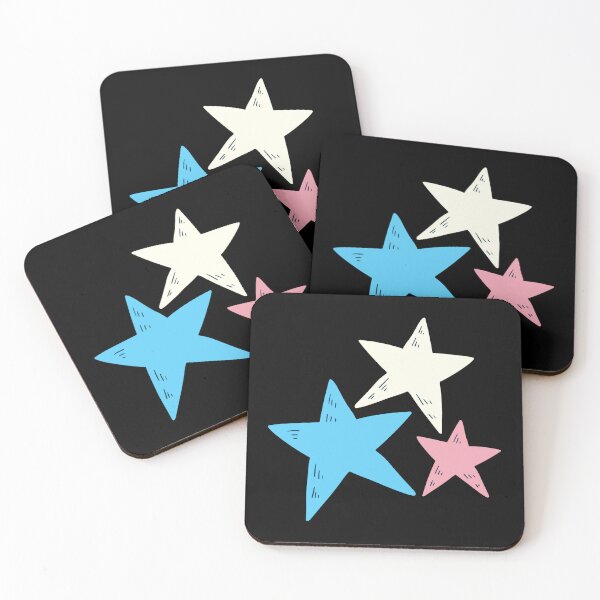 Item preview, Transgender stars designed and sold by River Graphic Design.