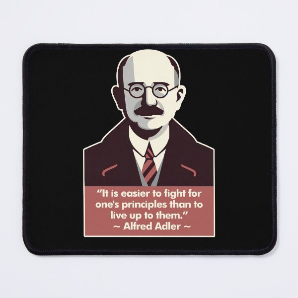 Item preview, "Live by your principles" - Alfred Adler designed and sold by NuminousYes.