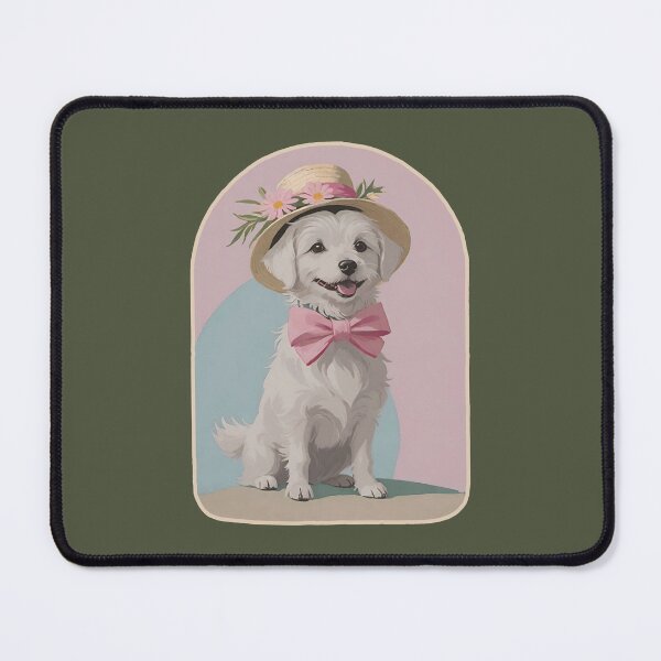 Item preview, Rococo Puppy, inspired by "The Swing" by Jean Honore Fragonard designed and sold by BovineDesignsCA.