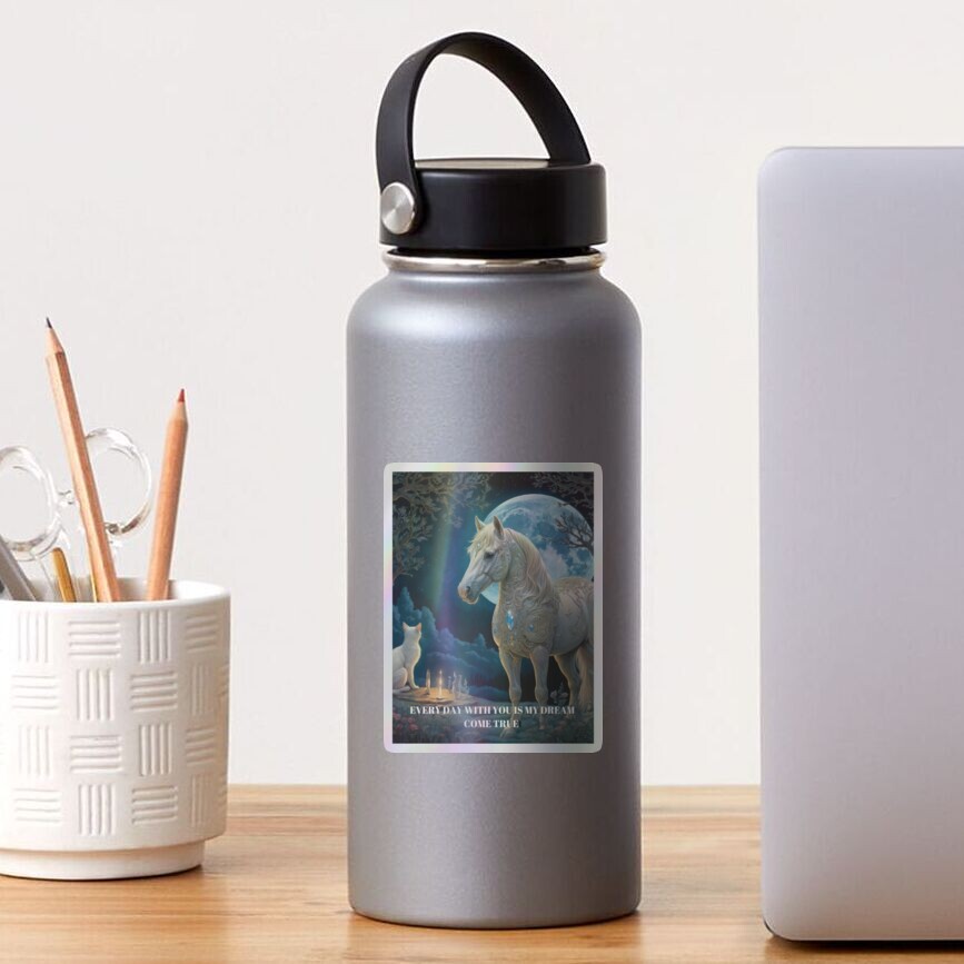 Item preview, Holographic Sticker designed and sold by ethosessential.