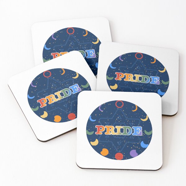 Item preview, pride month starmap PRIDE magen david designed and sold by SaharBareket.