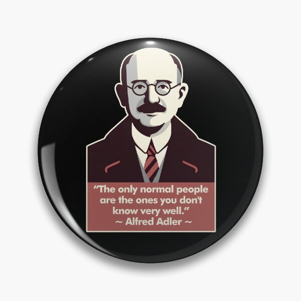 Item preview, "No One Is Normal" - Alfred Adler designed and sold by NuminousYes.