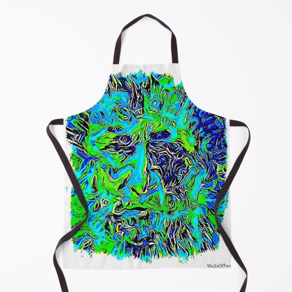 Item preview, Face In The Wall. Green Abstract 2 Walls Of Fame Aust designed and sold by WallsOfFameAust.