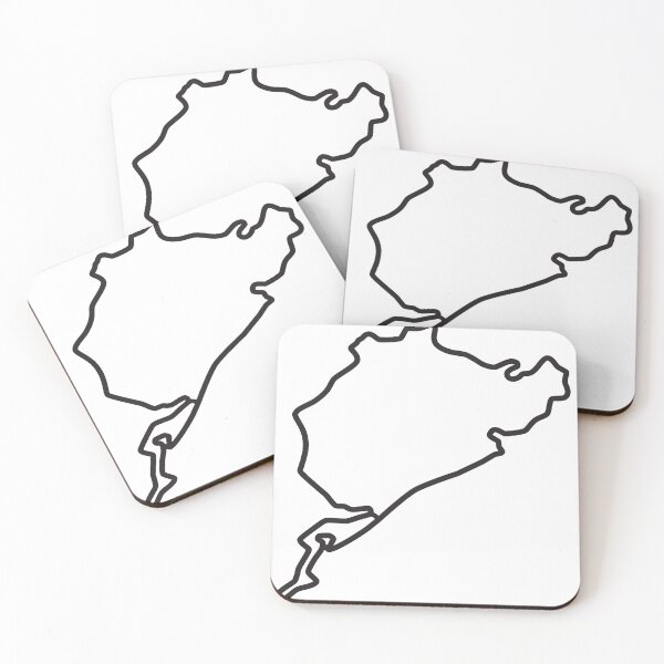 Item preview, Nurburgring Nordschleife Race Circuit designed and sold by coolartmerch.