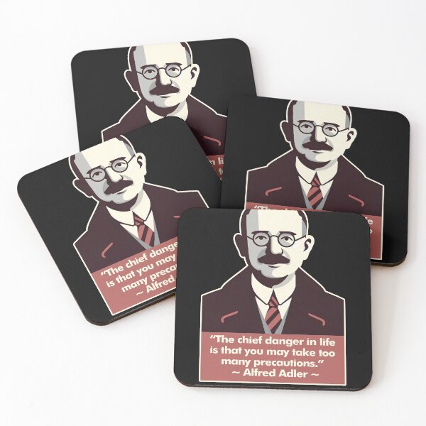 Item preview, "Endangered by Caution" - Alfred Adler designed and sold by NuminousYes.