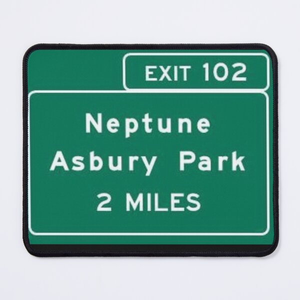 Item preview, Neptune Asbury Park Exit Signs designed and sold by JerZWear.