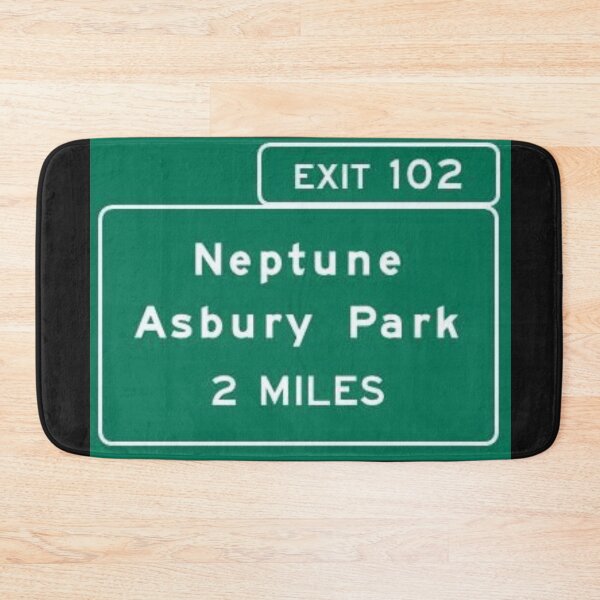 Artikelvorschau, Ausgangsschilder für Neptune Asbury Park entworfen und verkauft von JerZWear.