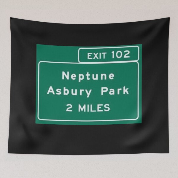 Item preview, Neptune Asbury Park Exit Signs designed and sold by JerZWear.