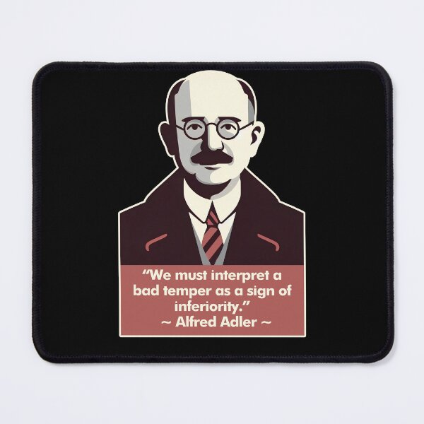 Item preview, "Bad Temper" - Alfred Adler designed and sold by NuminousYes.