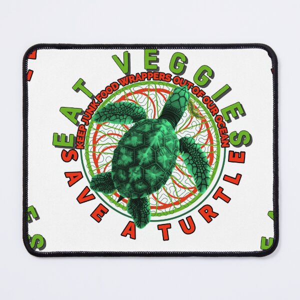 Item preview, Eat veggies Save a turtle designed and sold by TheBruce77.
