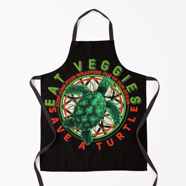Item preview, Eat veggies Save a turtle designed and sold by TheBruce77.