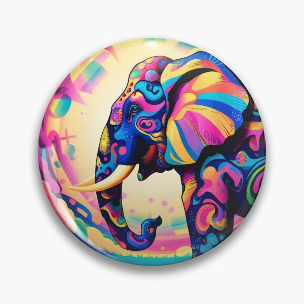 Item preview, Elephant Silhouette. Mandala elephant, Fantasy Elephant, colorful elephant designed and sold by ElephantVibes.