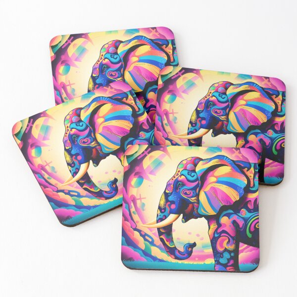 Item preview, Elephant Silhouette. Mandala elephant, Fantasy Elephant, colorful elephant designed and sold by ElephantVibes.