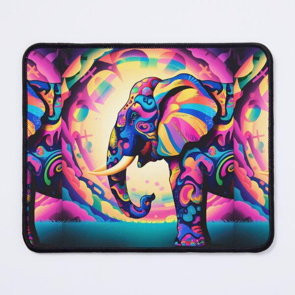 Item preview, Elephant Silhouette. Mandala elephant, Fantasy Elephant, colorful elephant designed and sold by ElephantVibes.