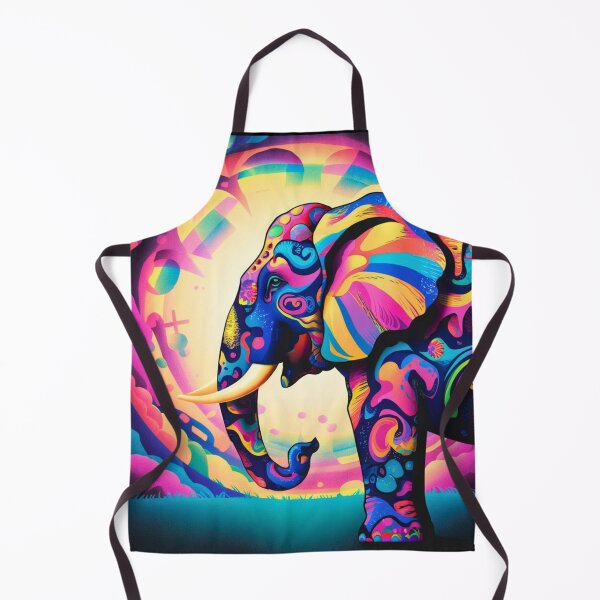 Item preview, Elephant Silhouette. Mandala elephant, Fantasy Elephant, colorful elephant designed and sold by ElephantVibes.