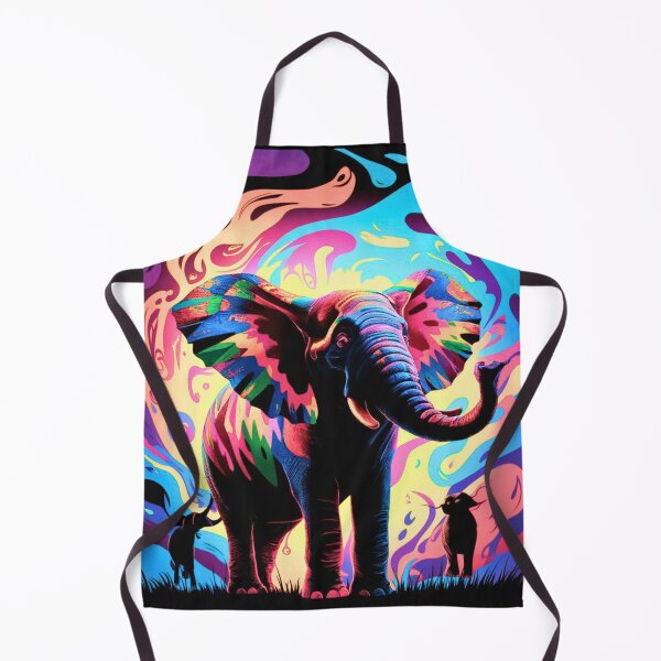 Item preview, Elephant Silhouette. Mandala elephant, Fantasy Elephant, colorful elephant designed and sold by ElephantVibes.