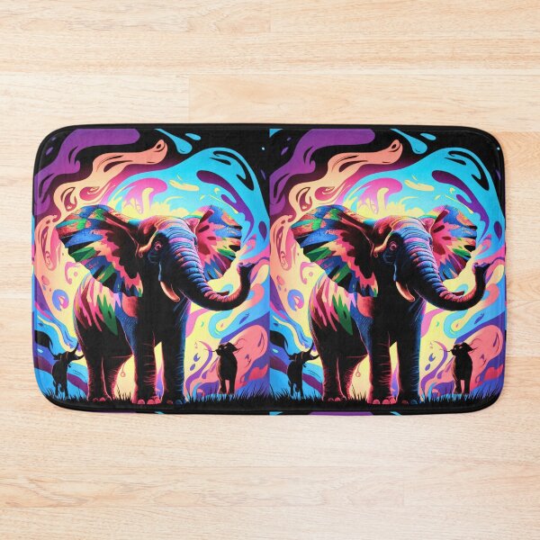 Item preview, Elephant Silhouette. Mandala elephant, Fantasy Elephant, colorful elephant designed and sold by ElephantVibes.