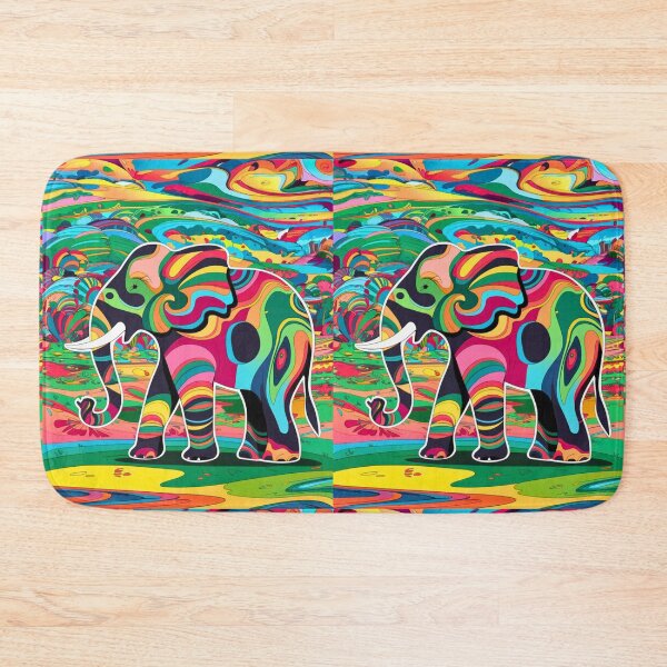 Item preview, Elephant Silhouette. Mandala elephant, Fantasy Elephant, colorful elephant designed and sold by ElephantVibes.