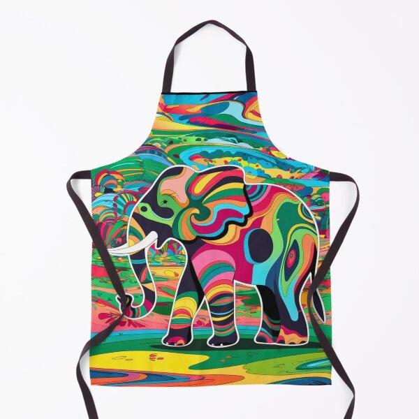 Item preview, Elephant Silhouette. Mandala elephant, Fantasy Elephant, colorful elephant designed and sold by ElephantVibes.