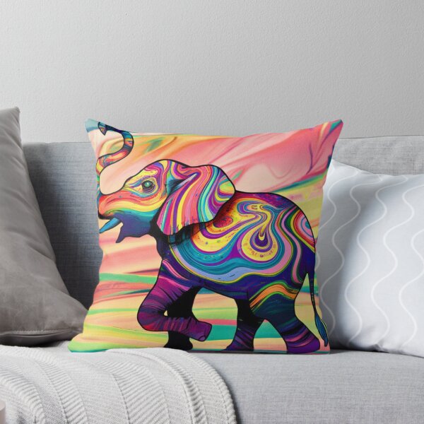 Item preview, Elephant Silhouette. Mandala elephant, Fantasy Elephant, colorful elephant designed and sold by ElephantVibes.