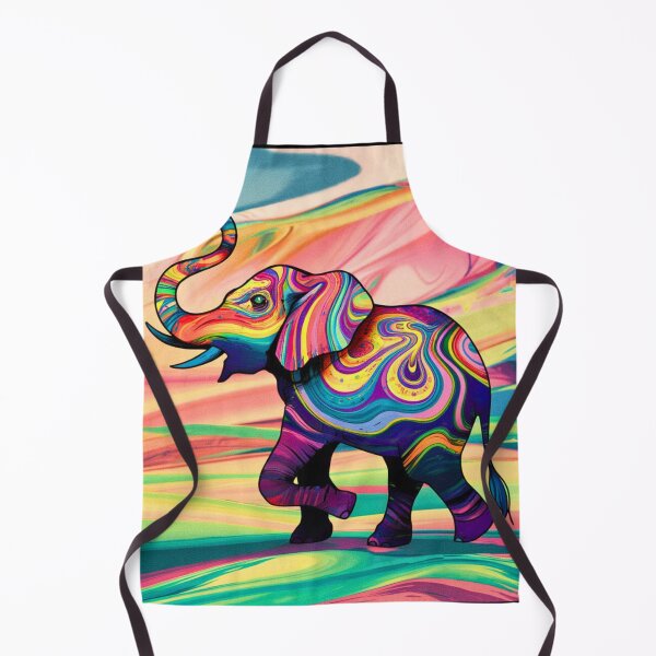 Item preview, Elephant Silhouette. Mandala elephant, Fantasy Elephant, colorful elephant designed and sold by ElephantVibes.