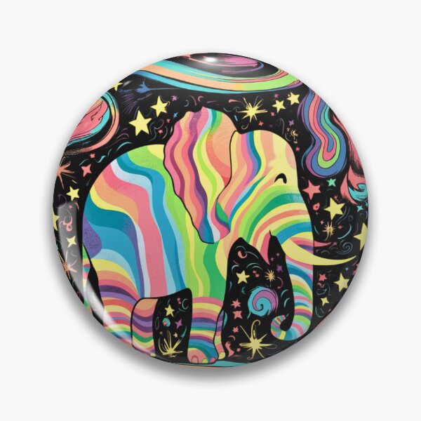 Item preview, Elephant Silhouette. Mandala elephant, Fantasy Elephant, colorful elephant designed and sold by ElephantVibes.