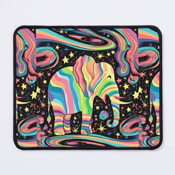 Item preview, Elephant Silhouette. Mandala elephant, Fantasy Elephant, colorful elephant designed and sold by ElephantVibes.