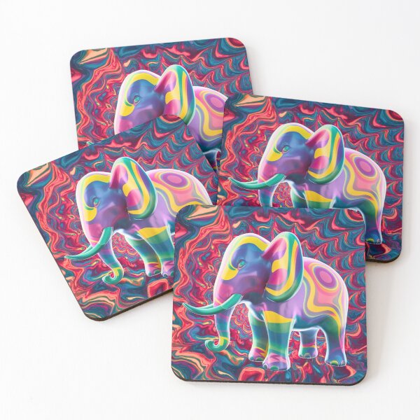 Item preview, Elephant Silhouette. Mandala elephant, Fantasy Elephant, colorful elephant designed and sold by ElephantVibes.