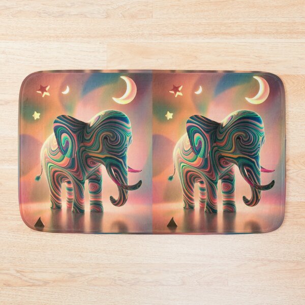 Item preview, Elephant Silhouette. Mandala elephant, Fantasy Elephant, colorful elephant designed and sold by ElephantVibes.