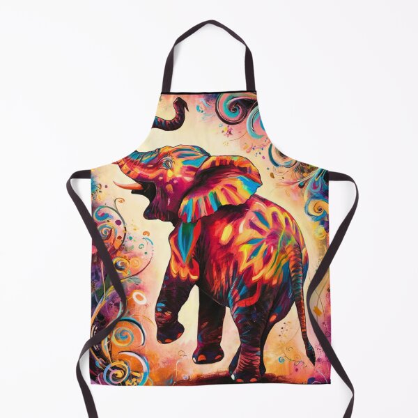 Item preview, Elephant Silhouette. Mandala elephant, Fantasy Elephant, colorful elephant designed and sold by ElephantVibes.