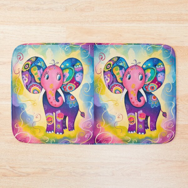 Item preview, Elephant Silhouette. Mandala elephant, Fantasy Elephant, colorful elephant designed and sold by ElephantVibes.