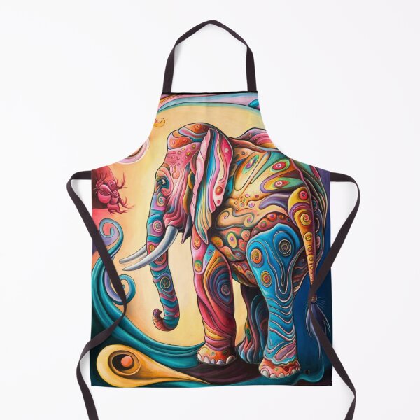 Item preview, Elephant Silhouette. Mandala elephant, Fantasy Elephant, colorful elephant designed and sold by ElephantVibes.