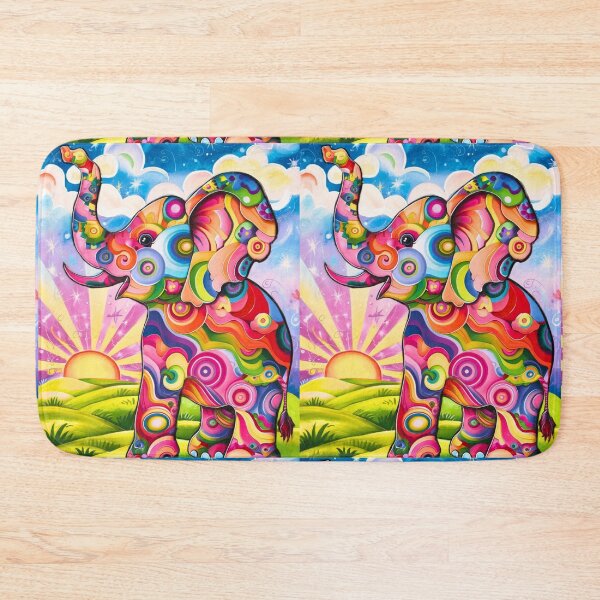 Item preview, Elephant Silhouette. Mandala elephant, Fantasy Elephant, colorful elephant designed and sold by ElephantVibes.