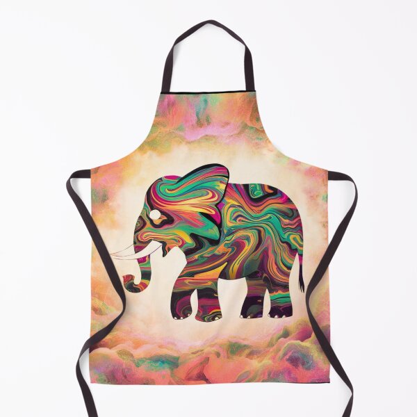 Item preview, Elephant Silhouette. Mandala elephant, Fantasy Elephant, colorful elephant designed and sold by ElephantVibes.