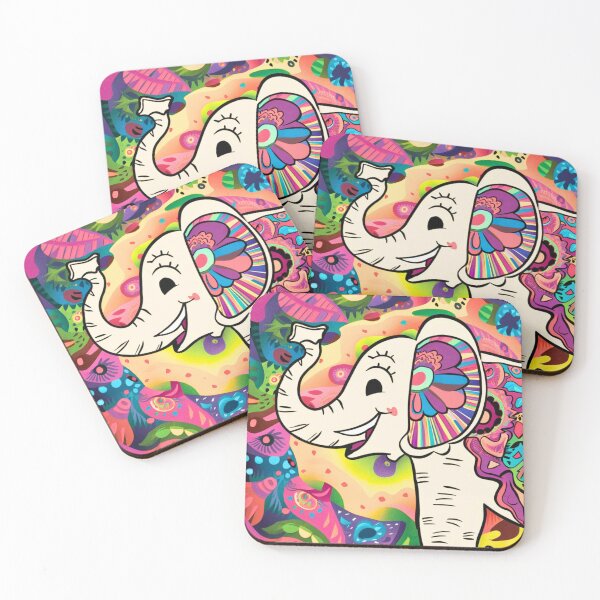 Item preview, Elephant Silhouette. Mandala elephant, Fantasy Elephant, colorful elephant designed and sold by ElephantVibes.