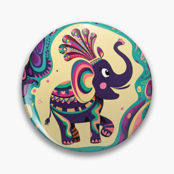 Item preview, Elephant Silhouette. Mandala elephant, Fantasy Elephant, colorful elephant designed and sold by ElephantVibes.