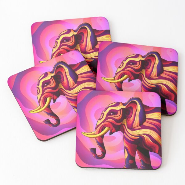 Item preview, Elephant Silhouette. Mandala elephant, Fantasy Elephant, colorful elephant designed and sold by ElephantVibes.