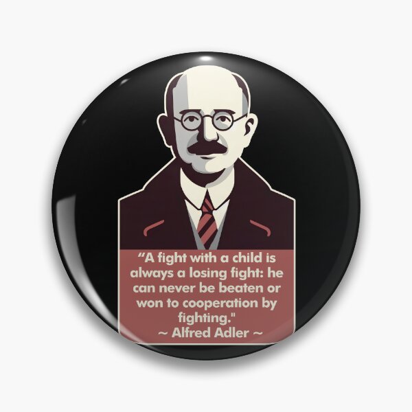 Item preview, "Don't Fight Children" - Alfred Adler designed and sold by NuminousYes.