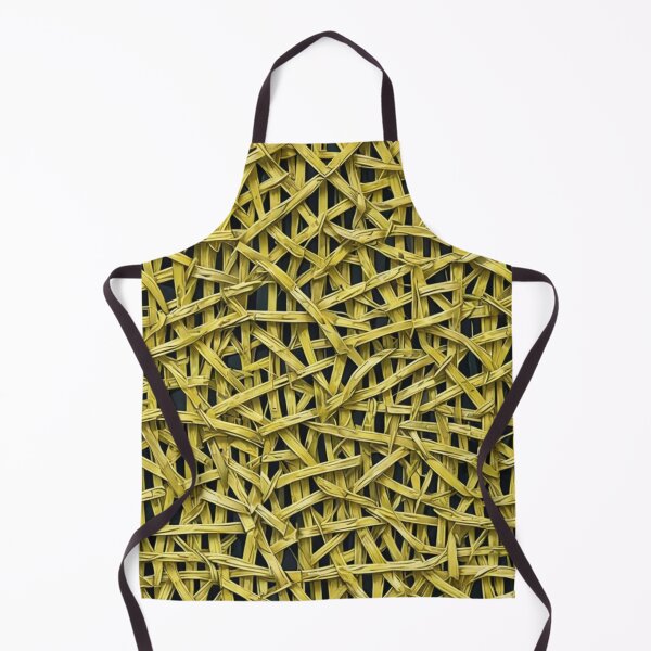 Item preview, Abstract Yellow Wicker Pattern designed and sold by calibrit.