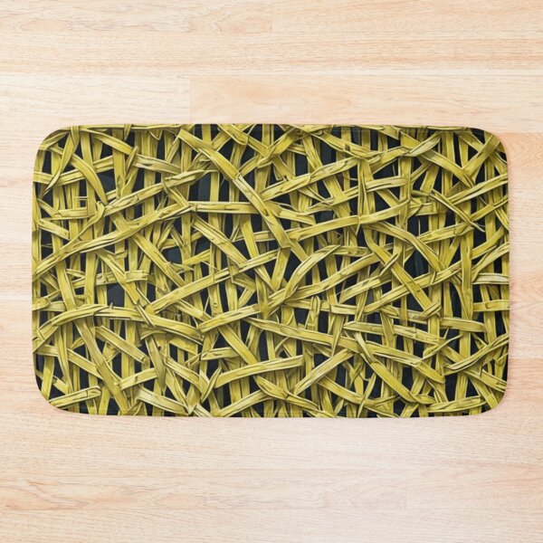 Item preview, Abstract Yellow Wicker Pattern designed and sold by calibrit.