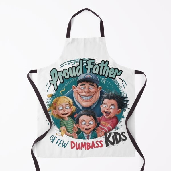 Item preview, Proud Father Of A Few Dumbass Kids Funny Vintage Fathers Day designed and sold by SztylishDesigns.