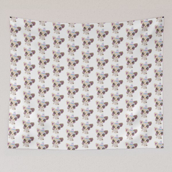 Item preview, trans pride littlest pet shop clown puppy designed and sold by oxxxenfree.