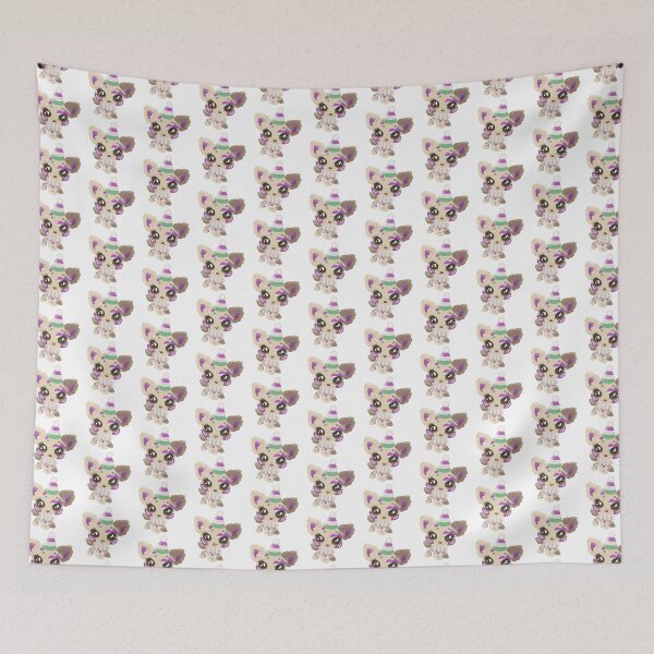 Item preview, genderqueer pride littlest pet shop clown puppy designed and sold by oxxxenfree.